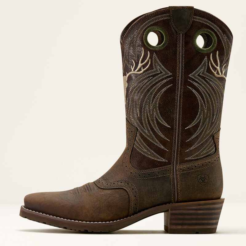 Ariat Hybrid Roughstock Antler | Cowboy laars | Heren - Afbeelding 5